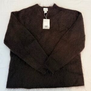H&M Dark Brown Crew Neck Sweater